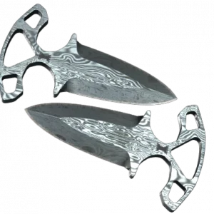 ★ Shadow Daggers | Damascus Steel (Battle-Scarred)