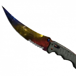 ★ StatTrak™ Flip Knife | Marble Fade (Minimal Wear)