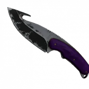 ★ StatTrak™ Gut Knife | Ultraviolet (Battle-Scarred)
