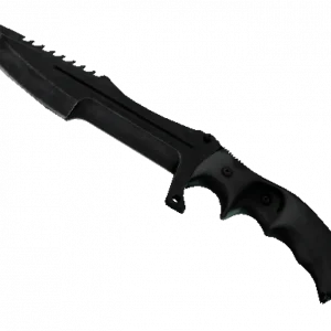 ★ StatTrak™ Huntsman Knife | Black Laminate (Field-Tested)