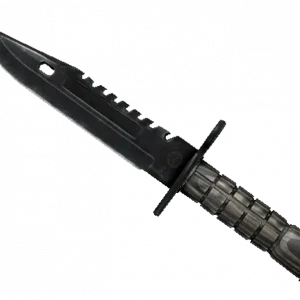 ★ StatTrak™ M9 Bayonet | Black Laminate (Well-Worn)