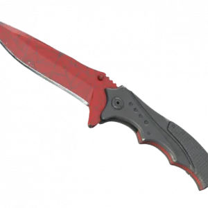 ★ StatTrak™ Nomad Knife | Crimson Web (Well-Worn)