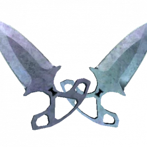★ StatTrak™ Shadow Daggers | Blue Steel (Field-Tested)