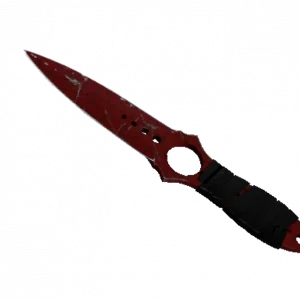 ★ StatTrak™ Skeleton Knife | Crimson Web (Battle-Scarred)