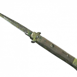 ★ Stiletto Knife | Boreal Forest (Battle-Scarred)