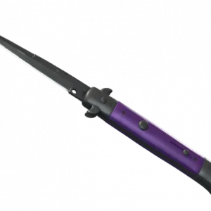 ★ Stiletto Knife | Ultraviolet (Well-Worn)