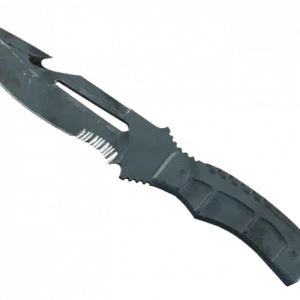 ★ Survival Knife | Night Stripe (Battle-Scarred)