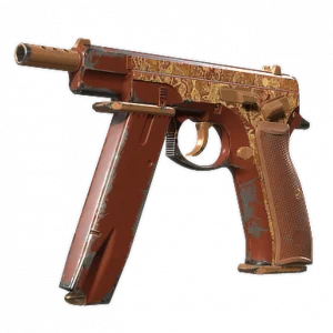 Souvenir CZ75-Auto | Honey Paisley (Field-Tested)