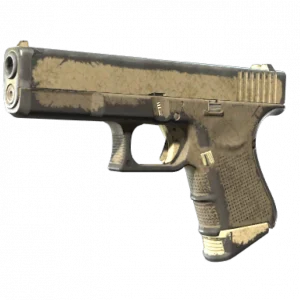 Souvenir Glock-18 | Sand Dune (Battle-Scarred)