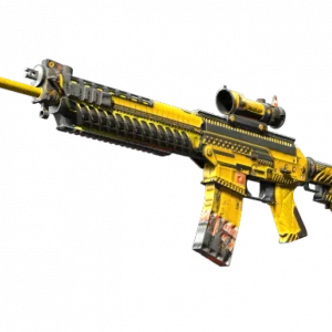 Souvenir SG 553 | Hazard Pay (Well-Worn)