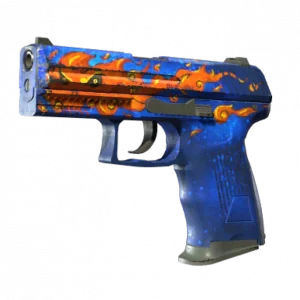 StatTrak™ P2000 | Fire Elemental (Battle-Scarred)