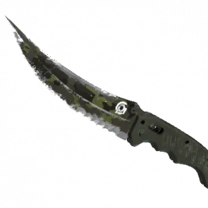 ★ StatTrak™ Flip Knife | Boreal Forest (Battle-Scarred)