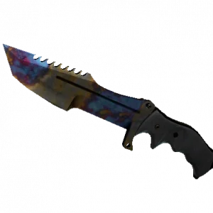 ★ StatTrak™ Huntsman Knife | Case Hardened (Well-Worn)