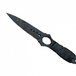 ★ StatTrak™ Skeleton Knife | Night Stripe (Battle-Scarred)