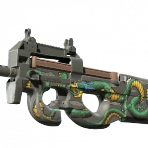 P90 | Emerald Dragon (Well-Worn)