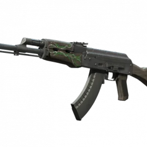 Souvenir AK-47 | Emerald Pinstripe (Battle-Scarred)