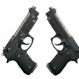 Souvenir Dual Berettas | Contractor (Well-Worn)