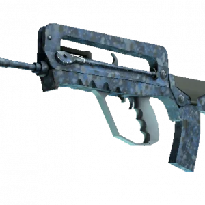Souvenir FAMAS | Cyanospatter (Minimal Wear)