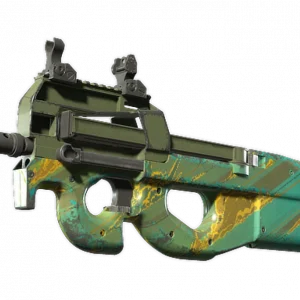 Souvenir P90 | Mustard Gas (Field-Tested)