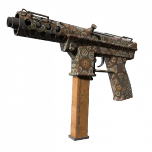 Souvenir Tec-9 | Orange Murano (Battle-Scarred)
