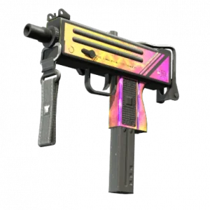 StatTrak™ MAC-10 | Disco Tech (Well-Worn)