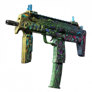 StatTrak™ MP7 | Neon Ply (Factory New)