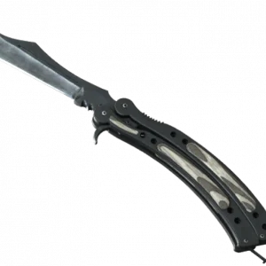 ★ Butterfly Knife | Black Laminate (Factory New)