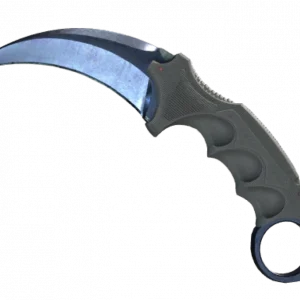 ★ StatTrak™ Karambit | Blue Steel (Battle-Scarred)