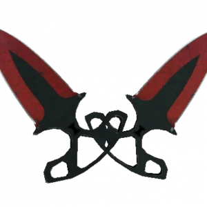 ★ StatTrak™ Shadow Daggers | Crimson Web (Well-Worn)