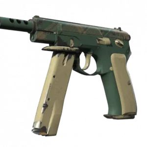 Souvenir CZ75-Auto | Green Plaid (Field-Tested)