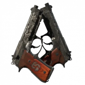 Souvenir Dual Berettas | Dualing Dragons (Field-Tested)