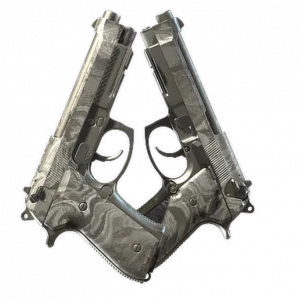 Souvenir Dual Berettas | Silver Pour (Field-Tested)