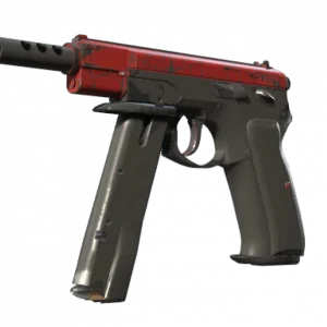 StatTrak™ CZ75-Auto | Crimson Web (Well-Worn)