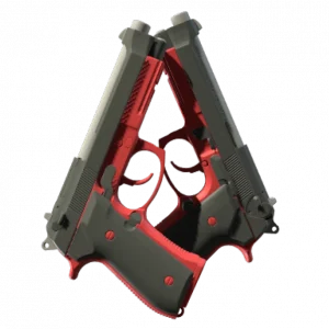 StatTrak™ Dual Berettas | Panther (Minimal Wear)