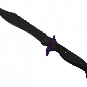 ★ StatTrak™ Bowie Knife | Ultraviolet (Well-Worn)