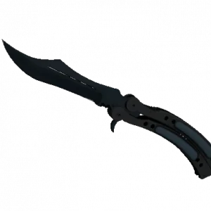 ★ StatTrak™ Butterfly Knife | Night (Minimal Wear)