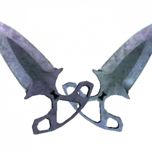 ★ StatTrak™ Shadow Daggers | Blue Steel (Battle-Scarred)