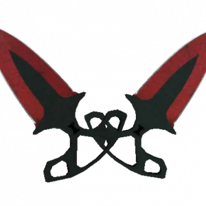 ★ StatTrak™ Shadow Daggers | Crimson Web (Minimal Wear)