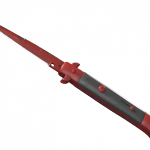 ★ StatTrak™ Stiletto Knife | Crimson Web (Well-Worn)